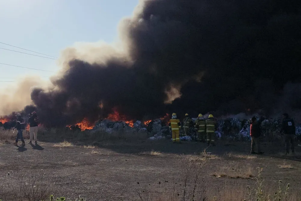 INCENDIO Coronango