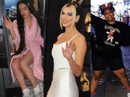 Video de Rosalía, Dua Lipa y Lizzo aventando dinero a bailarinas causa polémica