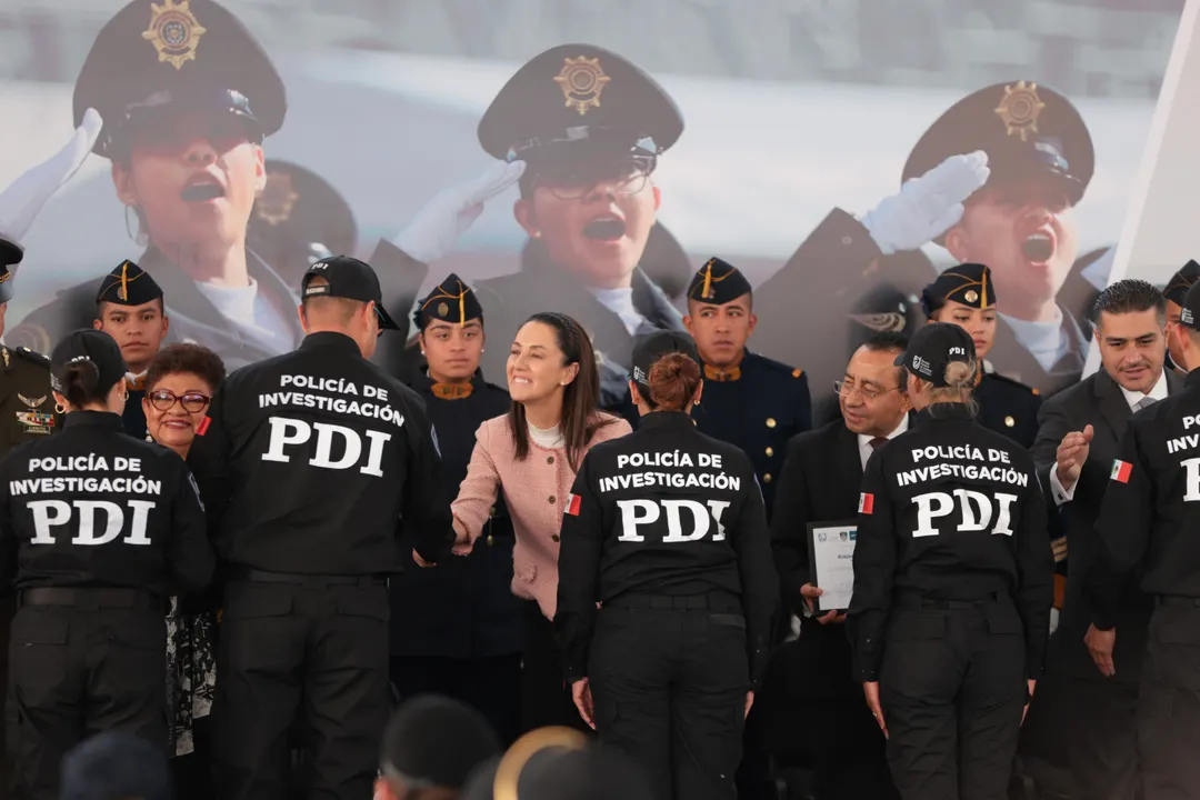 Hemos hecho historia, la policía y la fiscalía de la ciudad de México son otras, se puede hablar de un antes y un después: Sheinbaum