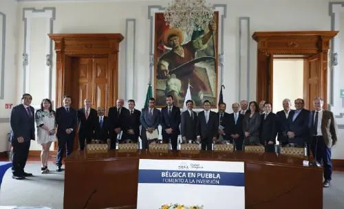Ayuntamiento de Puebla incrementa las opciones de intercambio comercial con Bélgica