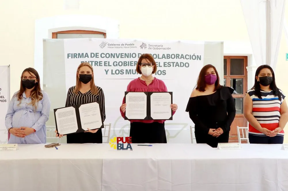 Segob Puebla Convenio San Pedro Cholula