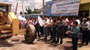Federación destina 26 mdp para vialidades en Tepeaca y Tecamachalco