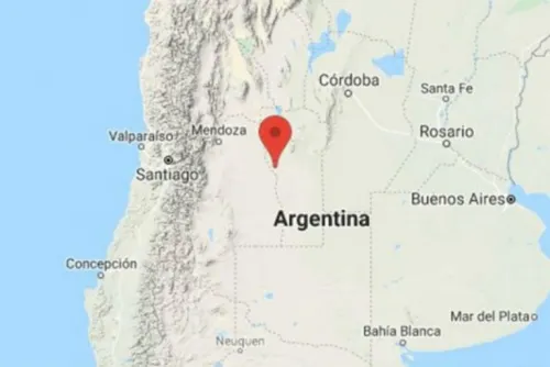 Se registra sismo de magnitud 6.0 en Mendoza, Argentina
