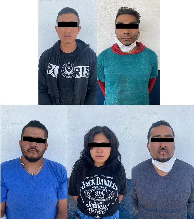 Cinco detenidos por robo a negocio dedicado a la venta de aceite y anticongelante : Policía municipal de Puebla