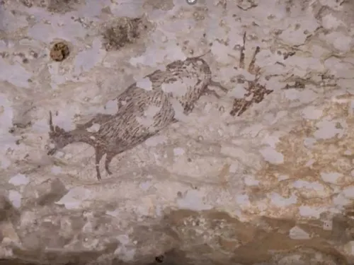 Esta es la pintura rupestre más antigua de la humanidad