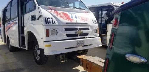 Detienen y envían al corralón a 14 unidades del transporte público