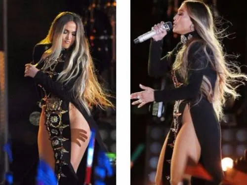 Video: Jennifer Lopez canta sin ropa interior en Nueva York