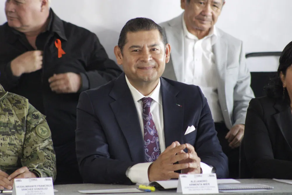 Alejandro Armenta, gobernador de Puebla