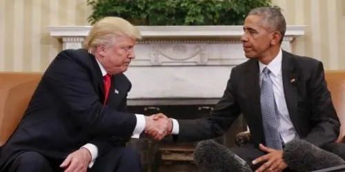Dan a conocer contenido de la carta que escribió Obama a Trump al terminar su mandato