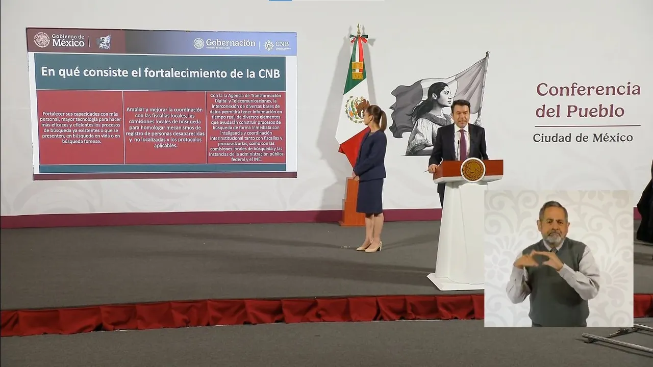 Gobierno de México refuerza la búsqueda de desaparecidos con drones y tecnología avanzada