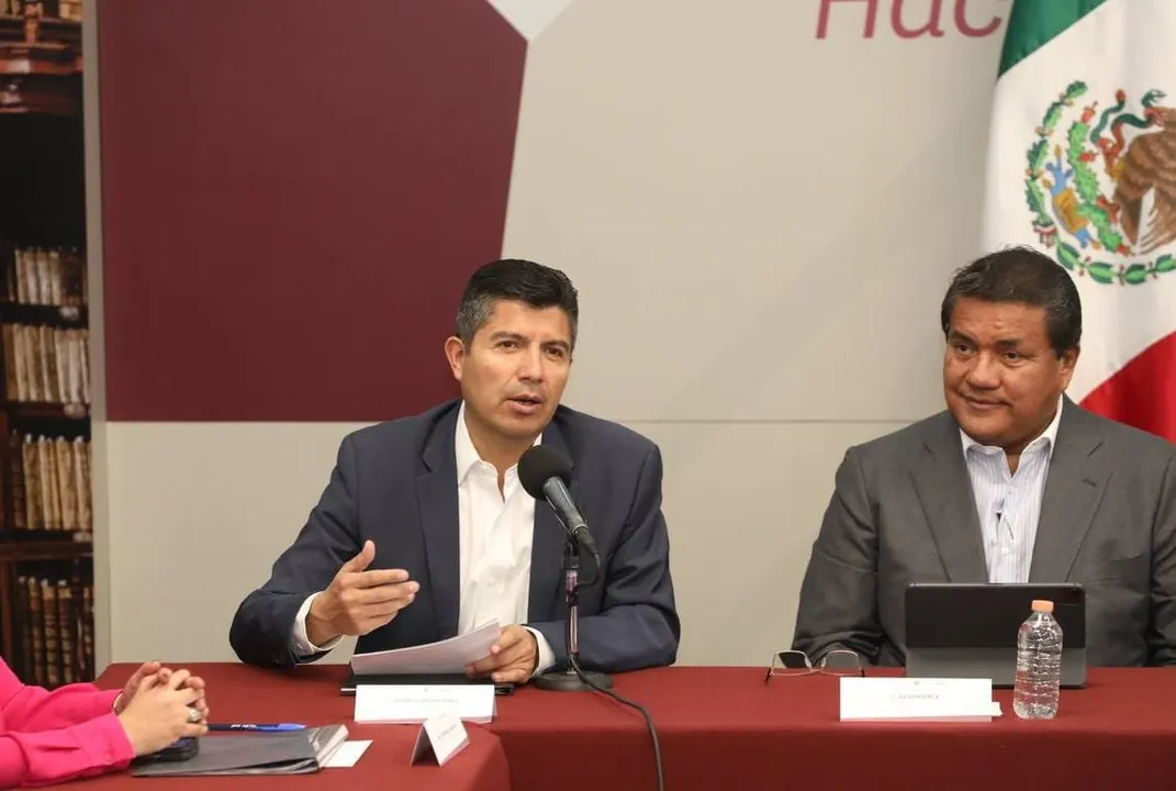 Presidente municipal, Eduardo Rivera Pérez/ Foto: Twitter @eduardorivera01