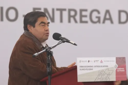 En Puebla no se van a permitir expresiones violentas como las ocurridas en Amozoc: Barbosa