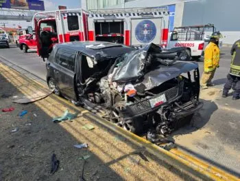 SSP lamenta fallecimiento de mujer en accidente múltiple en Vía Atlixcáyotl