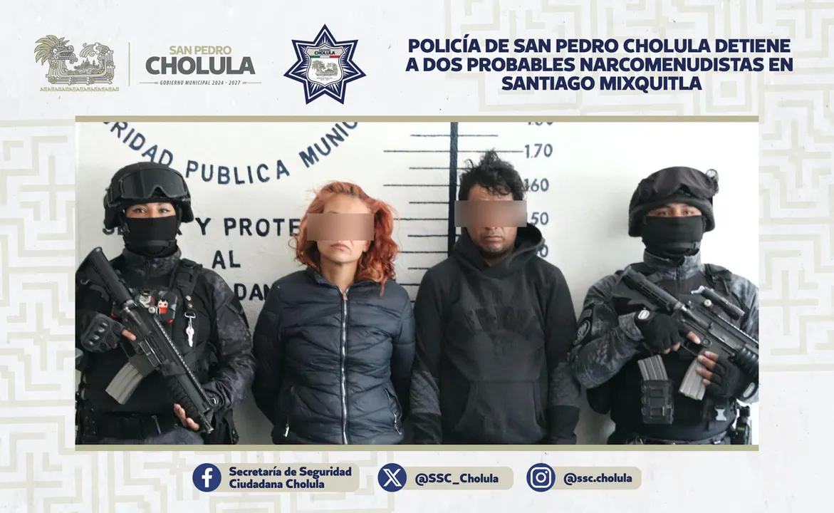 Maria Guadalupe N Edgar N Dtn Narcomenudeo Sp Cholula
