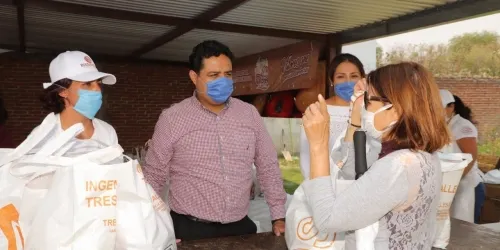 En San Andrés Cholula, “Valores a tu mesa” llega a quienes más lo necesitan