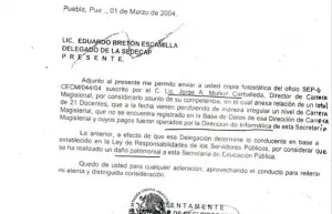 Luego de acusaciones, Jorge Muñoz Carballeda, regresaría a la SEP
