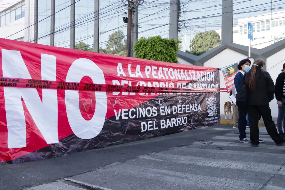 Barrio De Santiago Manifestación