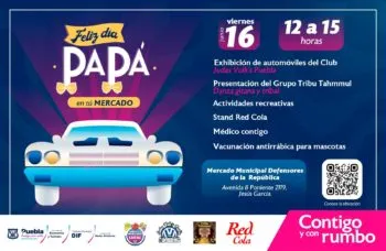 Habrá celebración por el Día del Padre en el mercado defensores de la República