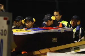 Llega cuerpo de ”Chucho” Benítez a su natal Ecuador