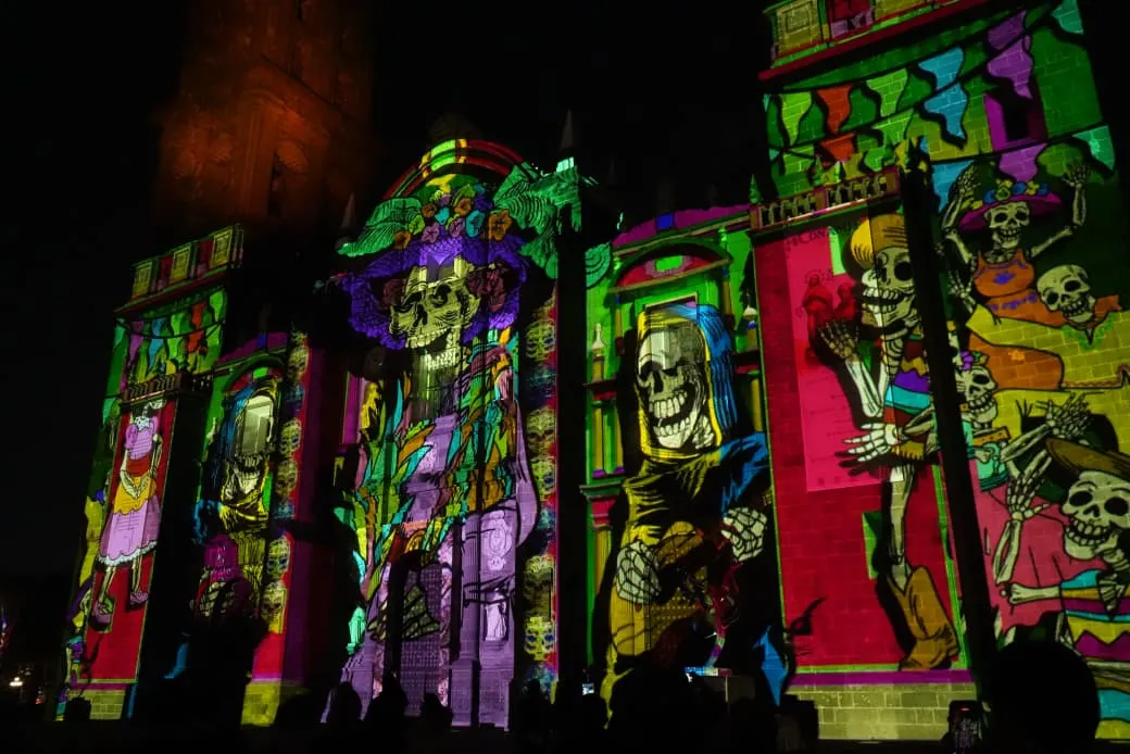 Videomapping Día de Muertos