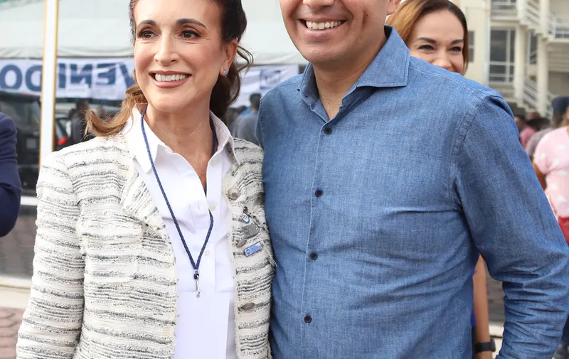 Augusta Valentina Díaz de Rivera y Eduardo Rivera