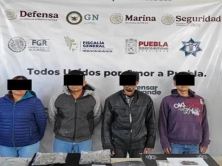 Detenidos Narcomenudeo Tehuacan