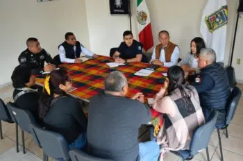 Refuerzan vigilancia en zonas limítrofes de Santa Bárbara Almoloya a través de Mesa de Seguridad