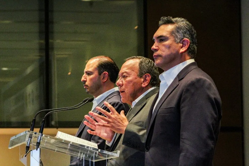 PAN PRI PRD dirigentes