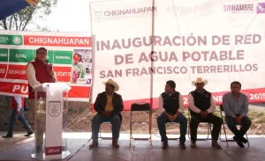 SEDESOL entrega obras de empleo temporal y atención zonas prioritarias