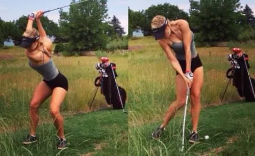 Polémica en el golf. Prohíben a jugadoras usar escotes y minifaldas