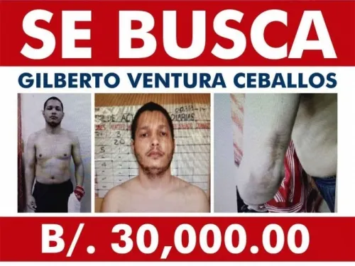 Segunda fuga de un asesino tira a funcionarios en Panamá