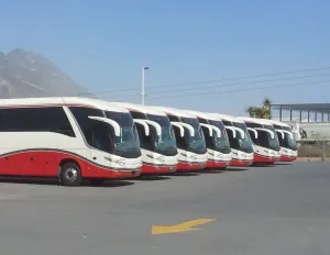 Con presencia de ERP, presentan nuevos autobuses de ADO