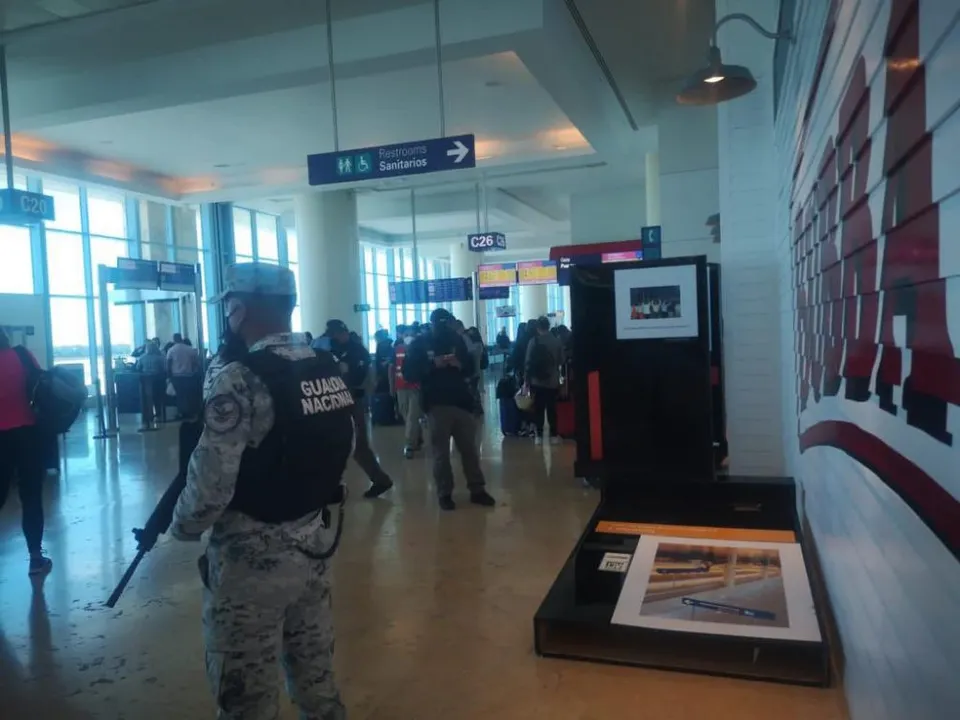 Descarta GN balacera en aeropuerto de Cancún