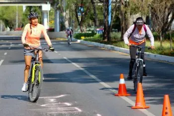 Más de 3 mil 500 personas disfrutaron de la Vía Recreativa Metropolitana: SMT
