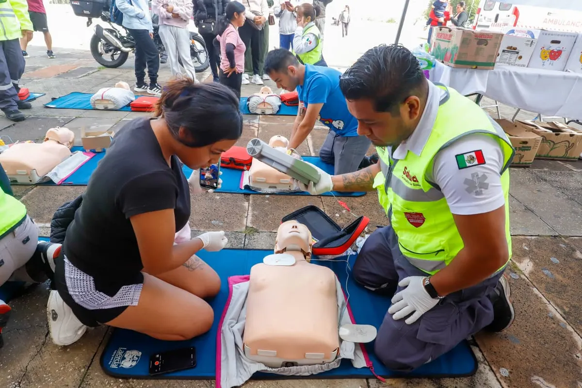 Por una vida saludable, Gobierno de Puebla organiza Primer Gran Zumbatón Estatal 2025