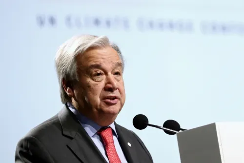 Llama Guterres al G20 a comprometerse por el planeta