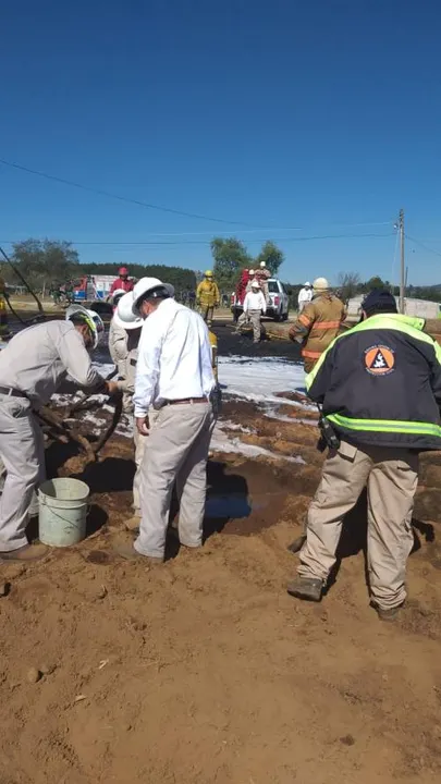 Sofocado incendio y controlada fuga de gasolina en Ahuazotepec: Protección Civil Estatal