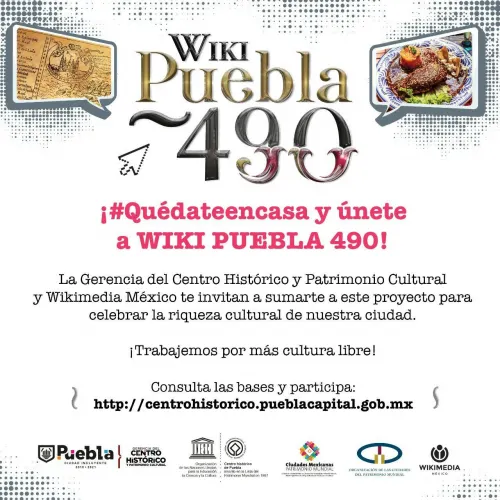 Gobierno de la Ciudad impulsa Wiki Puebla para celebrar 490 años de fundación
