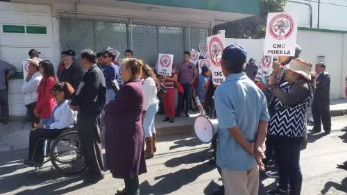Sector Campesino se manifiesta por recorte presupuestal que AMLO realizó en el Agro en Puebla