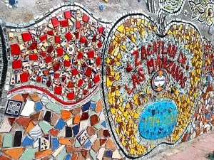 Mosaico monumental de 100 metros en Zacatlán, Puebla
