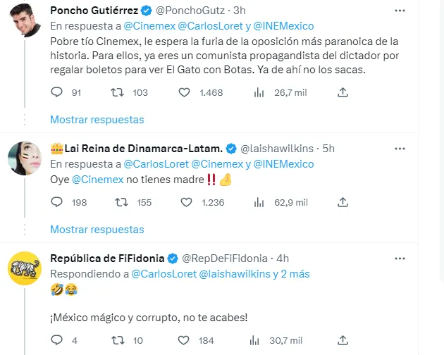 Reacciones en Twitter Carlos Loret