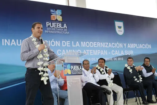 RMV inaugura modernización de camino Atempan – Cala Sur