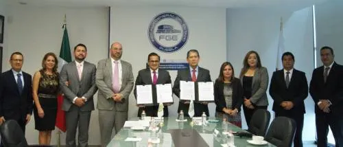 Las Fiscalías de Puebla y Veracruz firmaron convenio de colaboración en materia de Trata de Personas