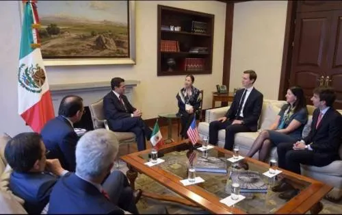 Peña Nieto y Kushner charlan sobre movilidad de trabajadores agrícolas