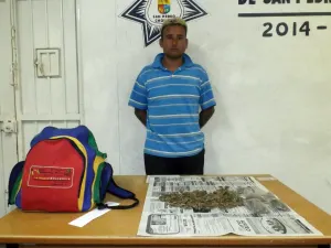 Detienen en San Pedro Cholula presuntos responsables de delitos contra la salud