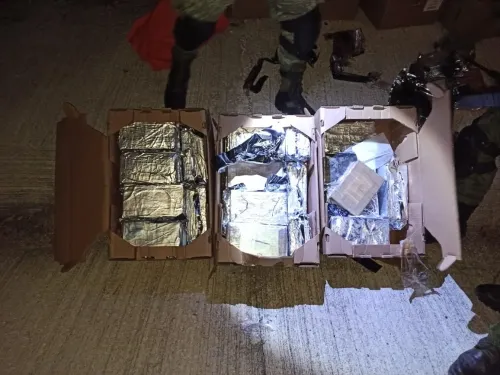 ¡Duro golpe al narcotráfico! Aseguran 300 kilos de cocaína valuados en 90 mdp