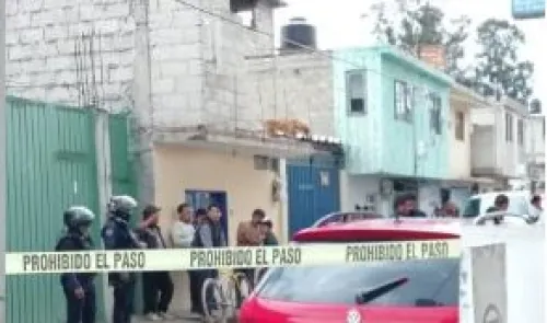 Balean a hombre en Texmelucan