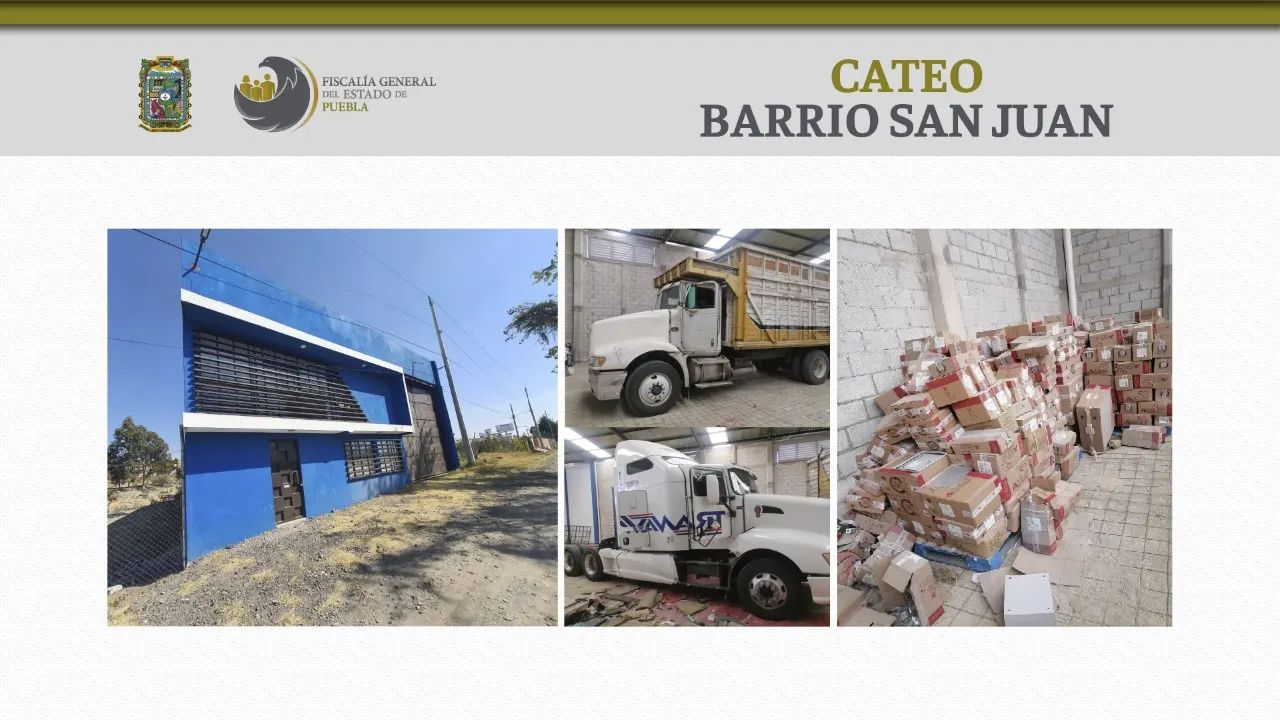 Cateo de la fiscalía en el Barrio San Juan