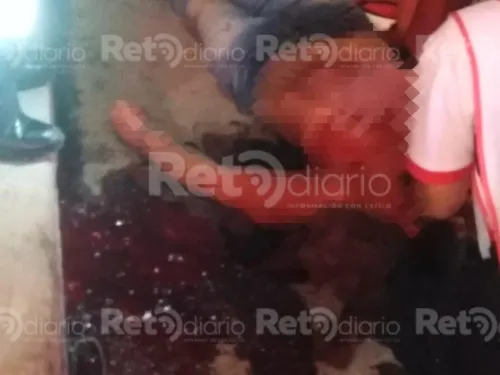Lo balean frente a su familia en límites de Puebla y Tlaxcala