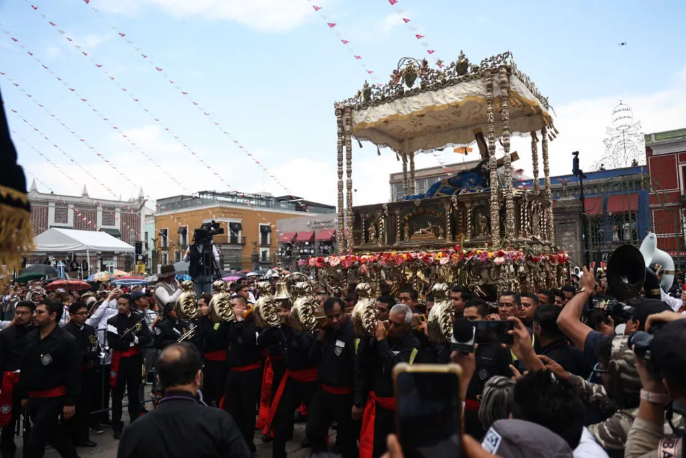 Anuncian “calle del silencio” en Procesión de Viernes Santo en Puebla
